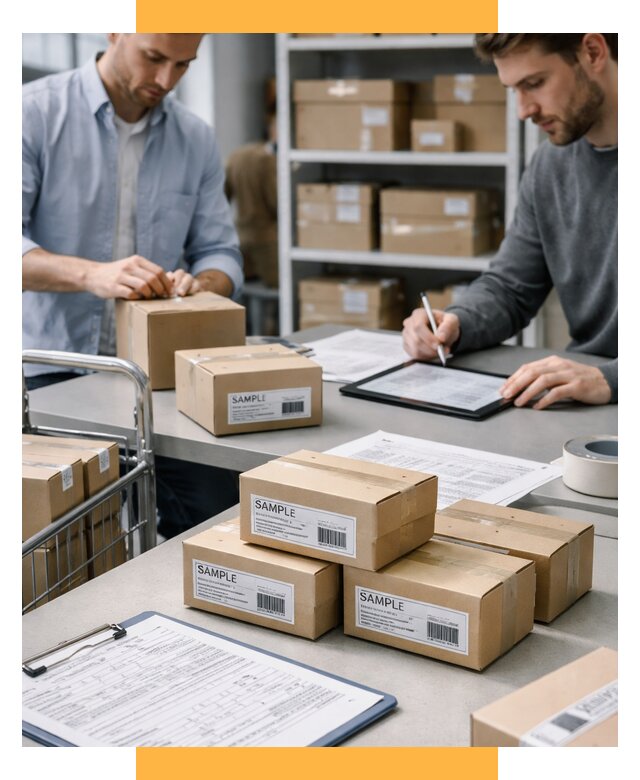 Доставка образцов и малых партий от 7792 р., СетСервис-Свс