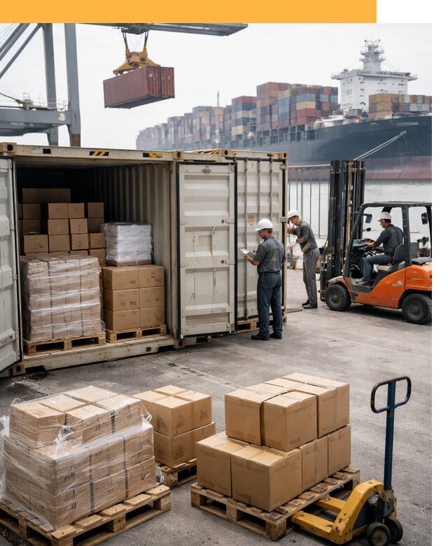 Контейнерные перевозки из Китая под ключ от 124668 руб/контейнер