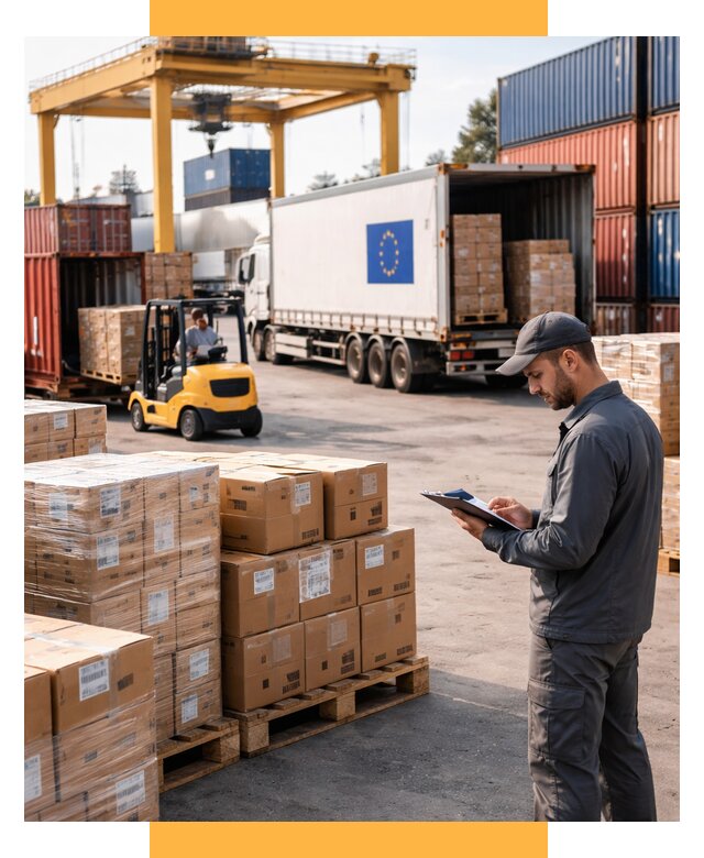 Доставка грузов из Европы от 12467 р., логистика СетСервис-Свс