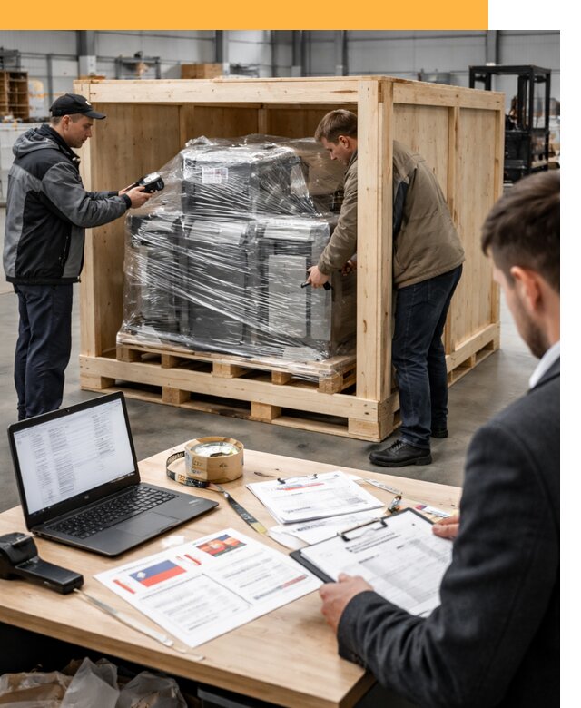 Доставка промышленного оборудования из США от 67529 руб