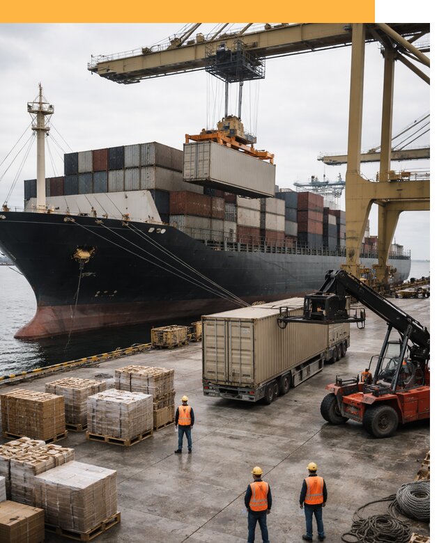 Морские перевозки из Индии: доставка FCL/LCL, таможня от 124668