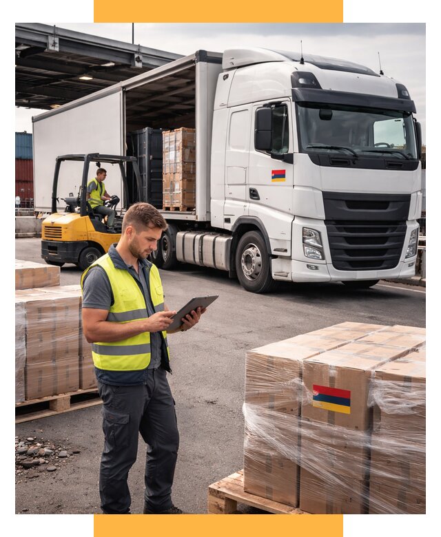 Автоперевозки из Армении от 98696 р. — услуги СетСервис-Свс