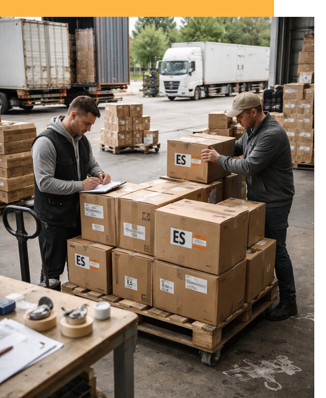 Доставка грузов в Испанию автотранспортом от 36362 руб