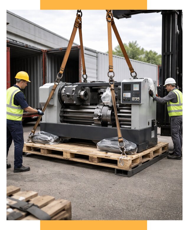 Перевозка станков и таможня от 62334 р. | СетСервис-Свс логистика