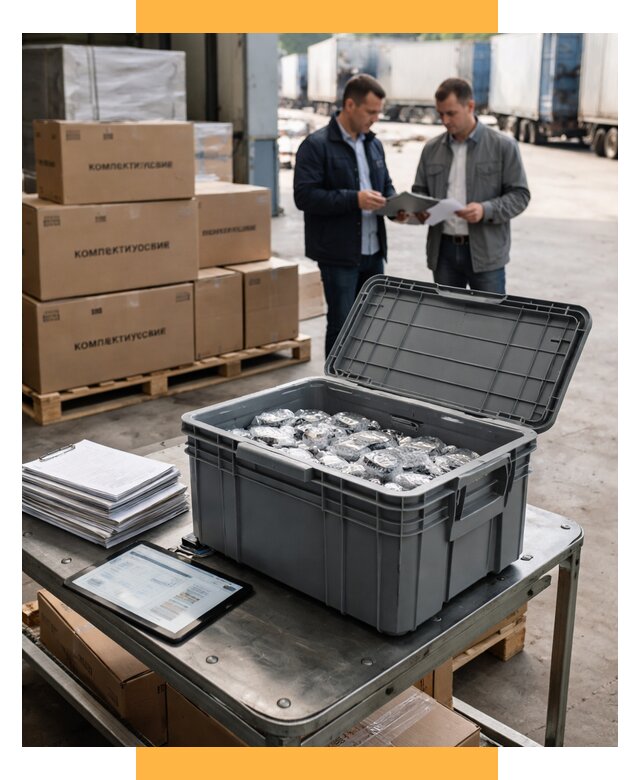 Перевозка комплектующих из Китая от 6753 р. | СетСервис-Свс