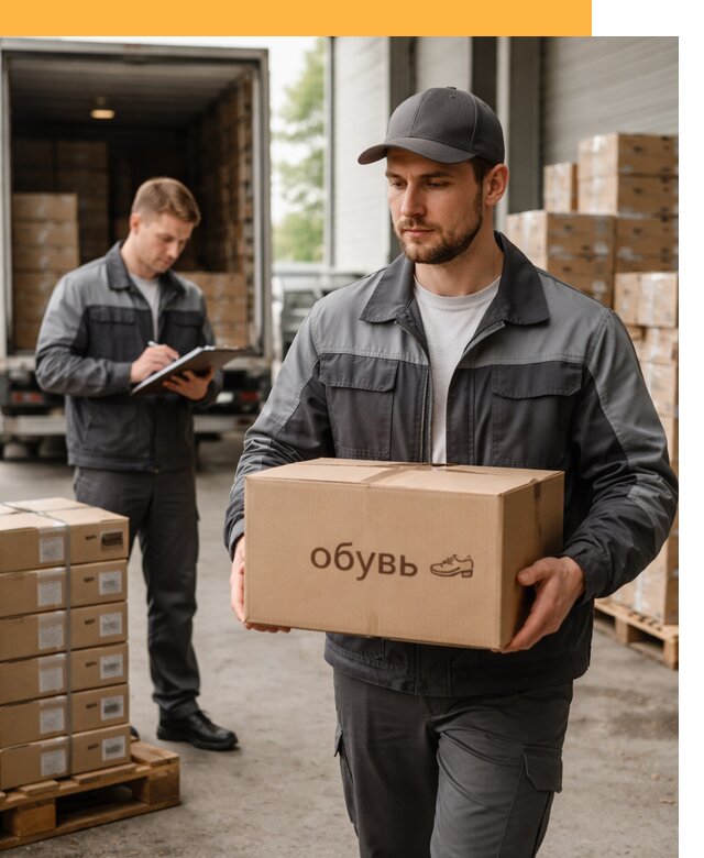Международная перевозка обуви с таможенным оформлением от 4675