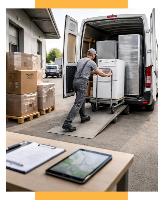 Перевозка бытовой техники от 6753 р. - логистика СетСервис-Свс