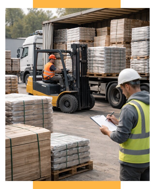 Перевозка строительных материалов от 5714 р. | СетСервис-Свс