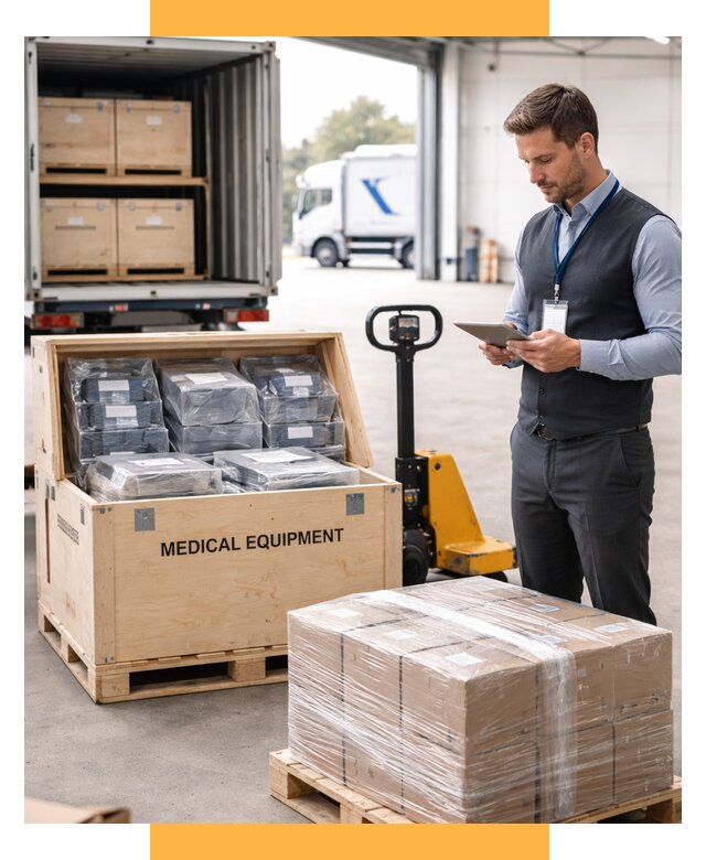 Перевозка медицинского оборудования от 15584 р. в СетСервис-Свс