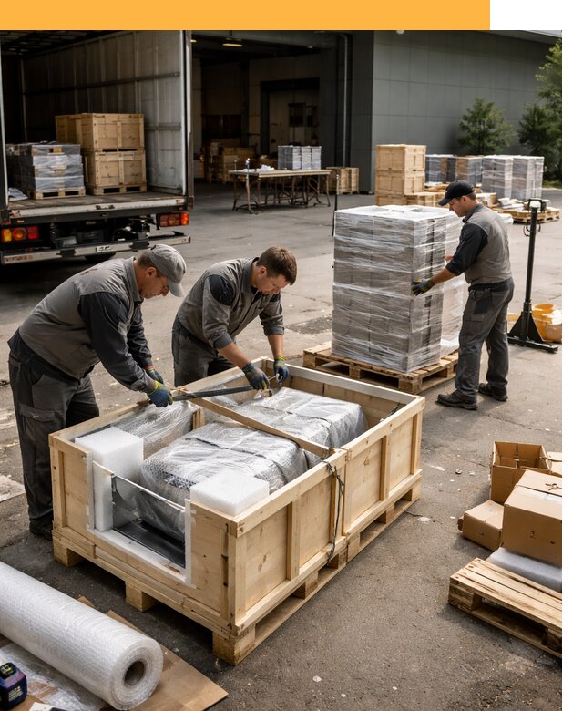 Перевозка выставочных грузов по миру от 25973 руб за м2 с таможней