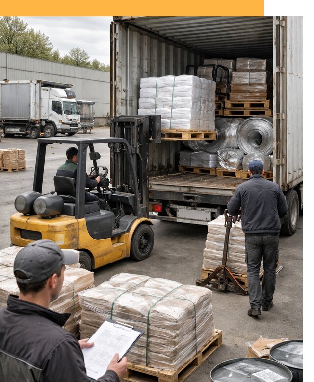 Международная перевозка сырья для производства от 6753 руб