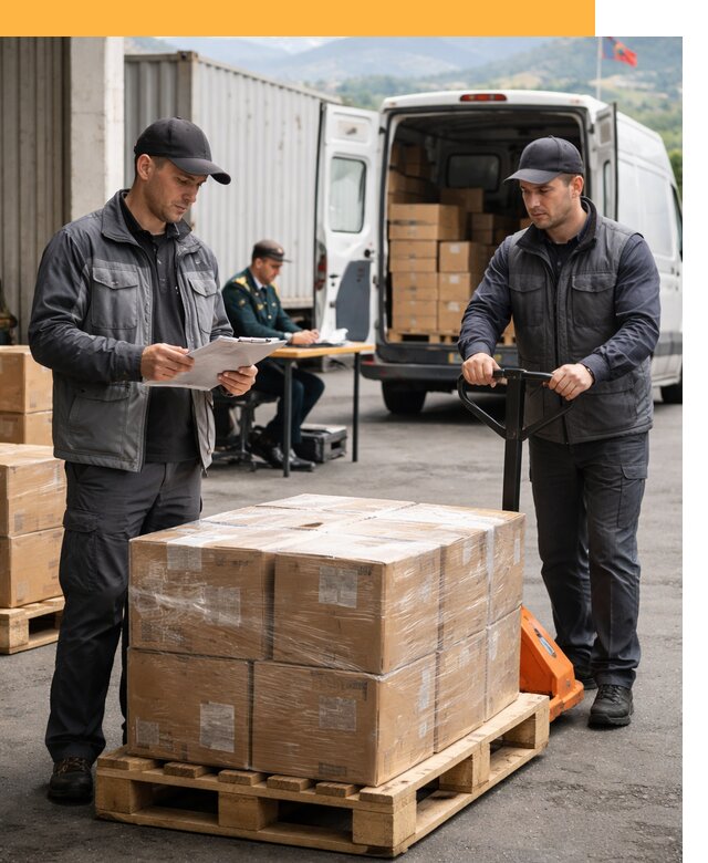 Доставка грузов через Армению, быстрая таможенная очистка от 25973