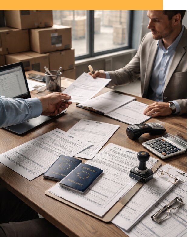 Таможенное оформление грузов из Европы от 8831 руб