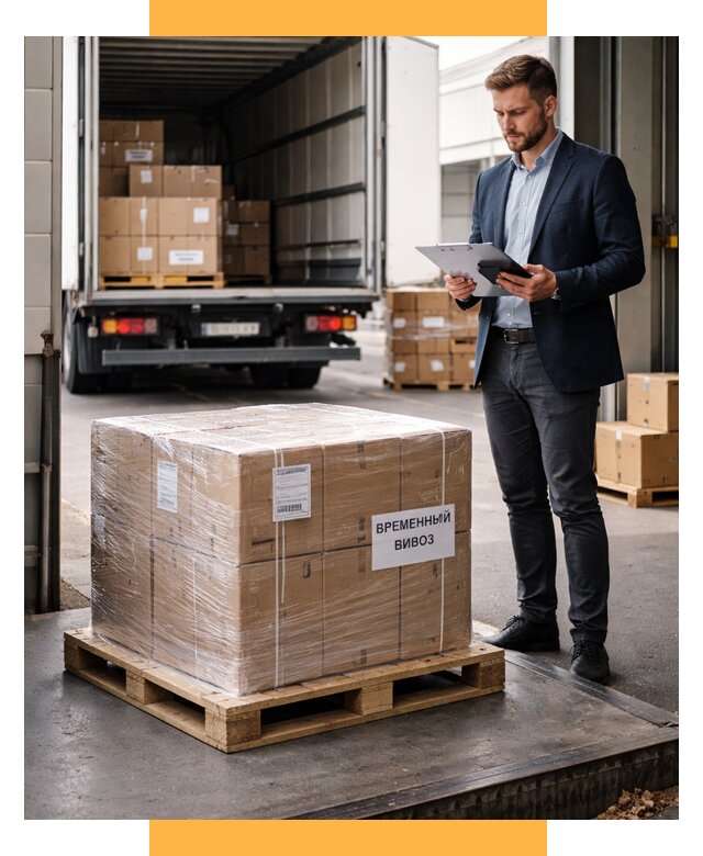 Временный вывоз товаров под ключ от 8311 р. | СетСервис-Свс