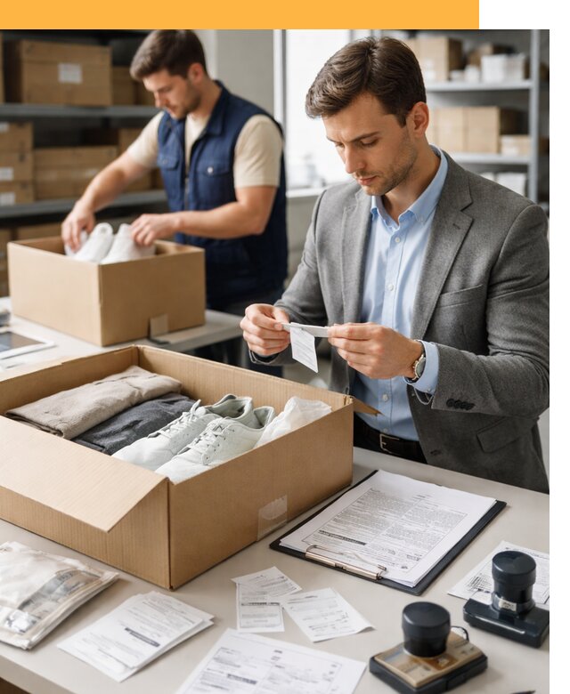 Таможенное оформление одежды и обуви по выгодной цене от 6753 руб