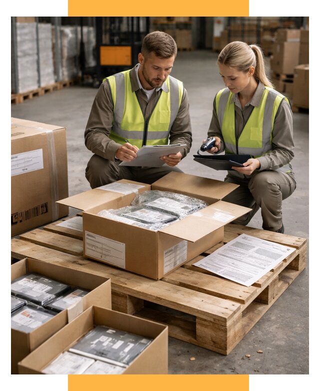 Инспекция товара перед отправкой от 4675 р. | СетСервис-Свс