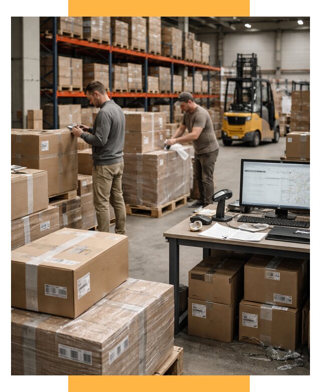 Склад консолидации в Европе от 6753 р., услуги СетСервис-Свс